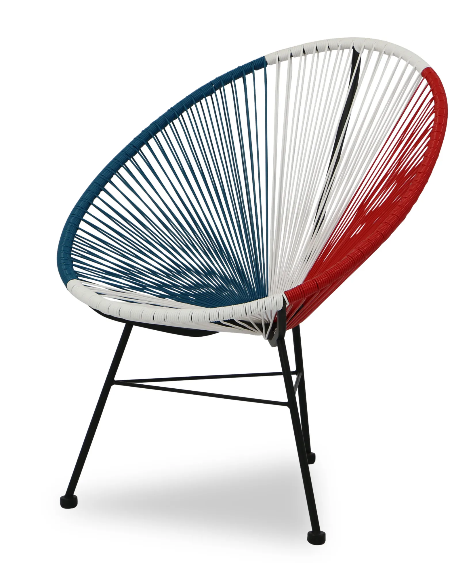 Wholesale rattan weaving furniture Acapulco egg shape outdoor patio chair