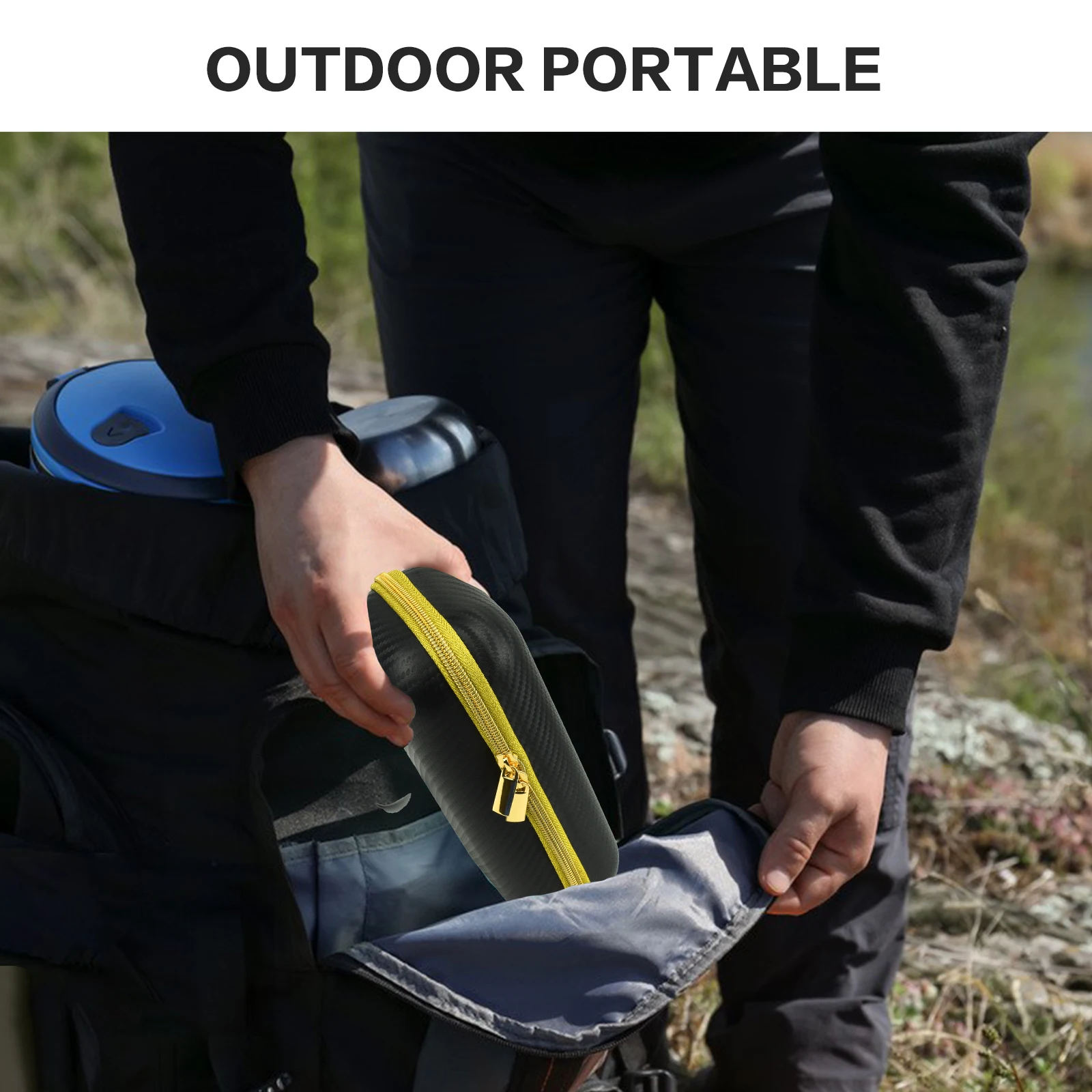 OEM Protective Cover Storage Bag With Zipper EVA Toothbrush Hard Travel Case with Foam