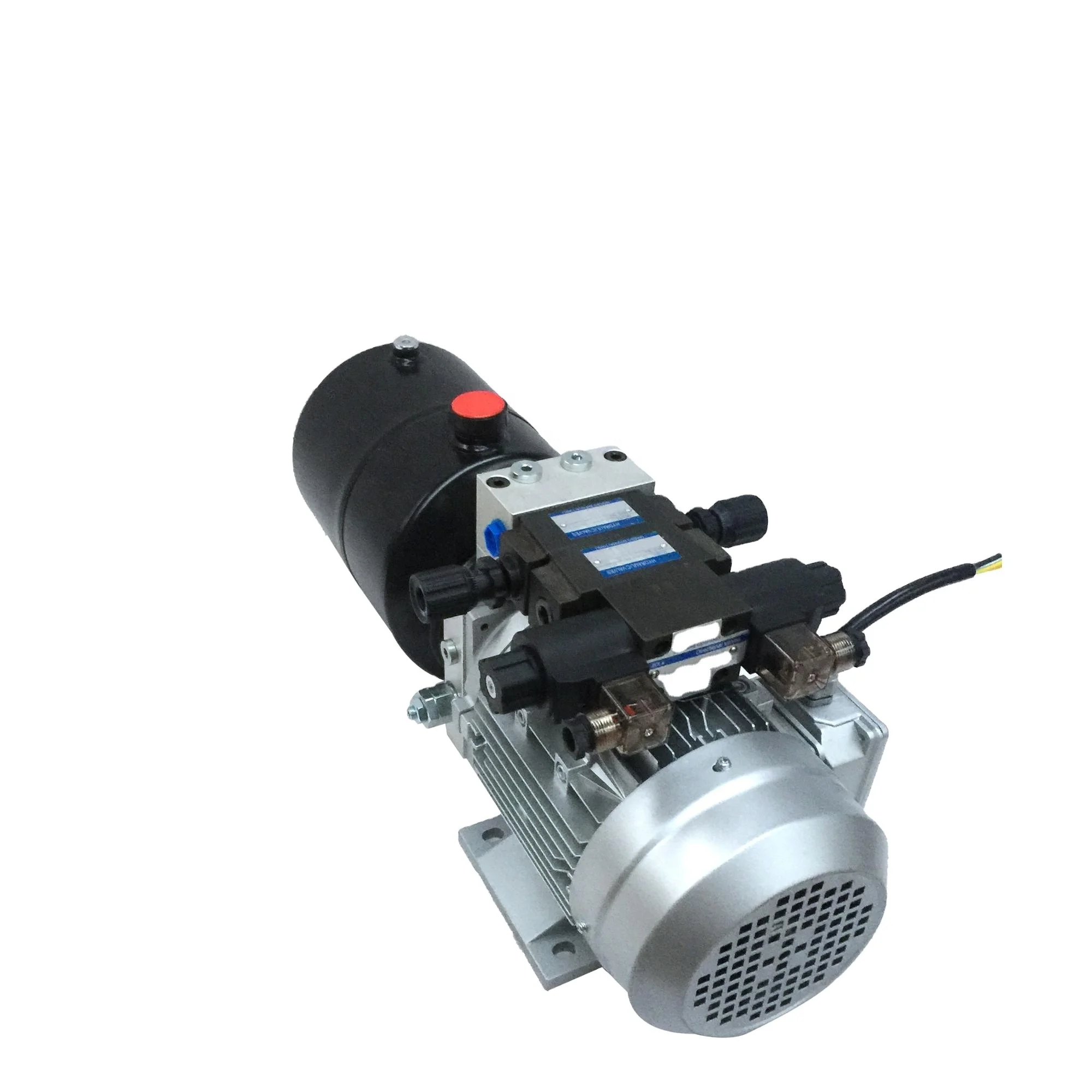Boqun 3PH 380v ac Double Acting 10L Metal Tank Portable Hydraulic Power Units for Log Splitter