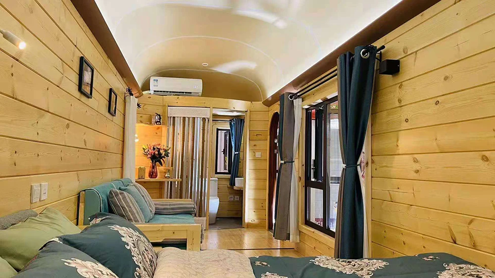 
Ready Made Home Unique Prefab Houses Complete and Mobile Mini House On Wheel 