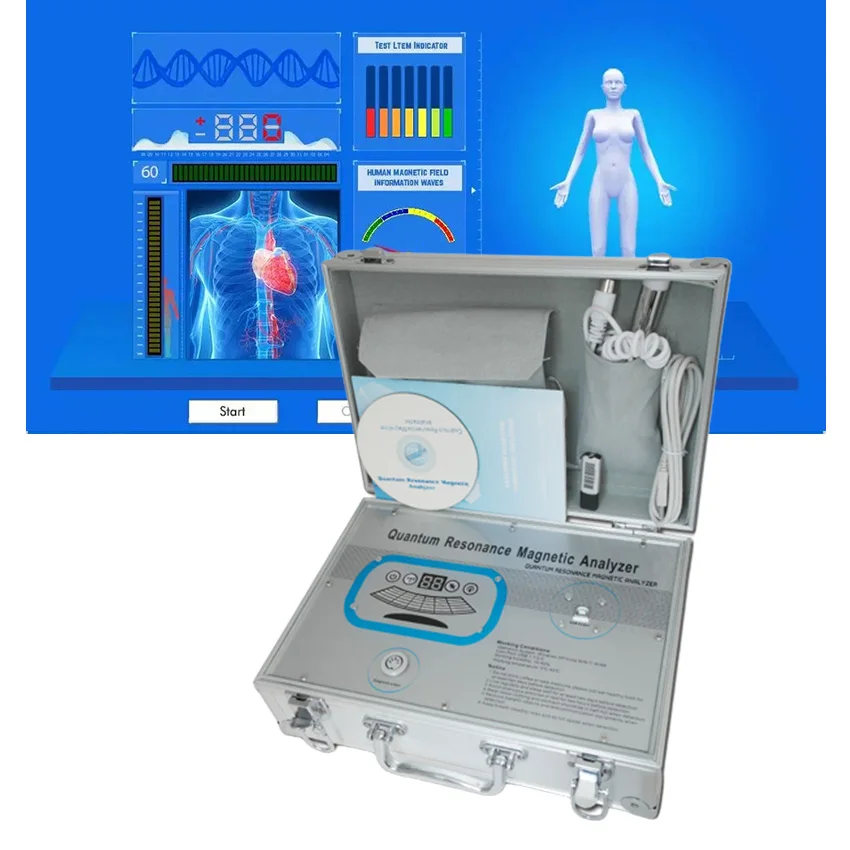 Professional Body Health Quantum Resonance Magnetic Analyzer software free download price with Test Report