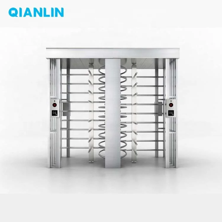 full height turnstile with rfid reader security gate supplier access control turnstile