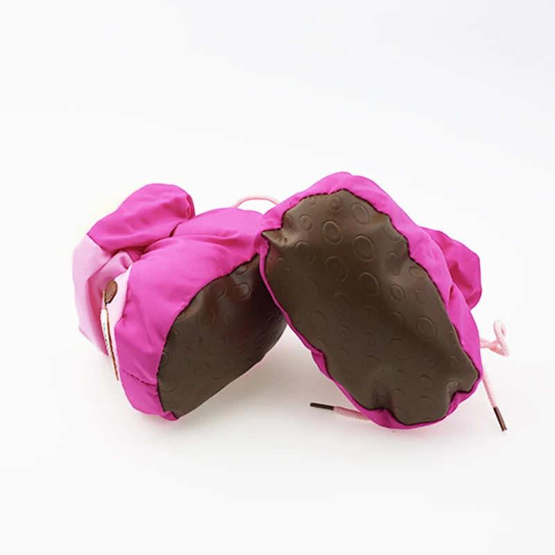 
cute cartoon soft sole super soft thick infant newborn booties fashion design toddler boots winter warm shoes 