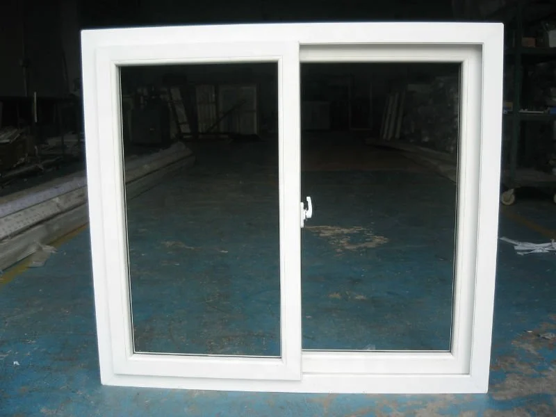 Chinese Factory Price European style Windows Plastic material Vinyl sliding window for sale