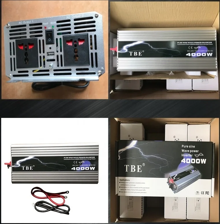 Hot Sale 3000W 4000W Pure Sine Wave Power Inverter