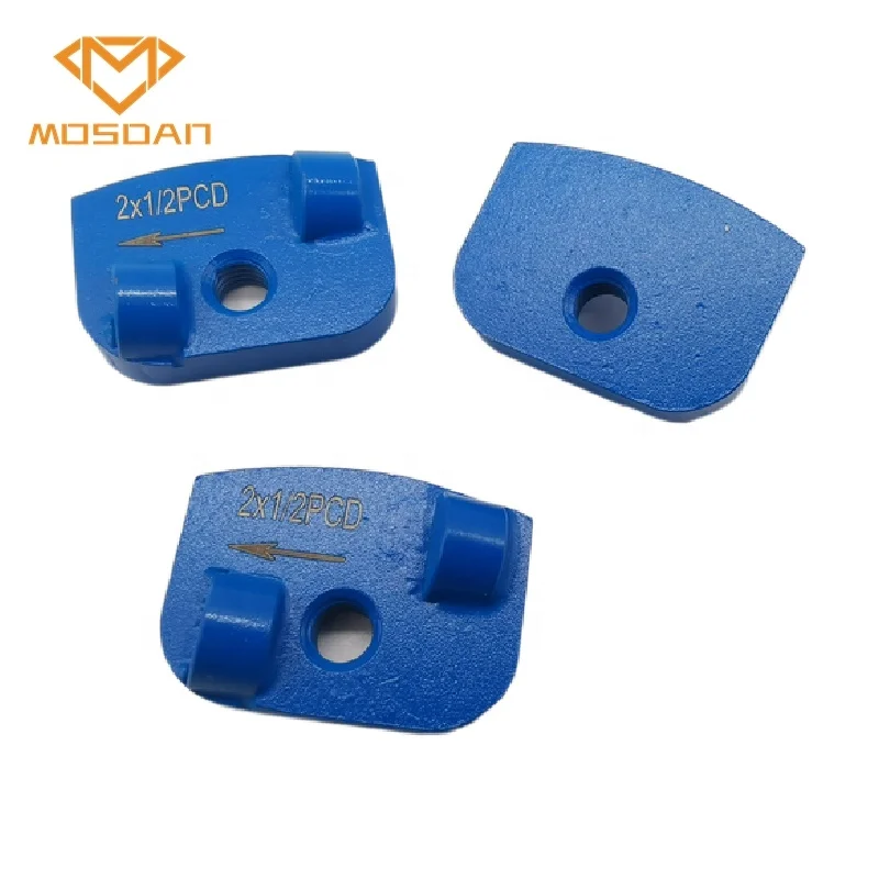 Newgrind 2x1/2 PCD Diamond Grinding Shoe for Concrete Glue Paint Coatings Removal Tool
