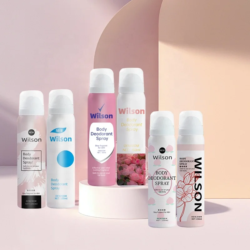 Hot Sale Perfume Spray Hight Quality Body Deodorant antiperspirant  Spray Aerosol factory producer Made in China