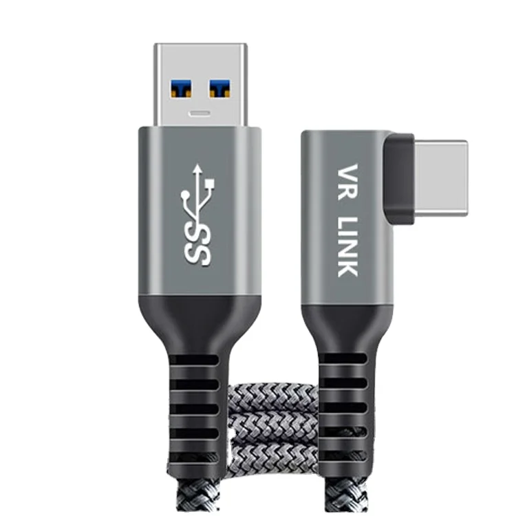 Extra power supply type-c usb cable for oculus quest 2 vr link cable