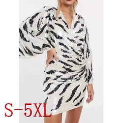 New Arrivals Fashion Women Clothing Shiny Design Custom Elegant Sequin Luxury Bodycon Evening Dress