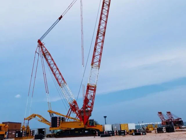 Китайский бренд 180 тонн гусеничный кран XGC180 в пределах подъемной техники по конкурентоспособной цене