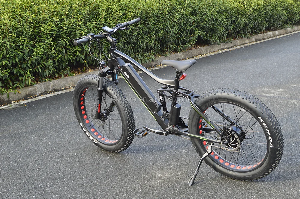  Quick delievery 48v 1000w bike full suspension fat tire electric mountain