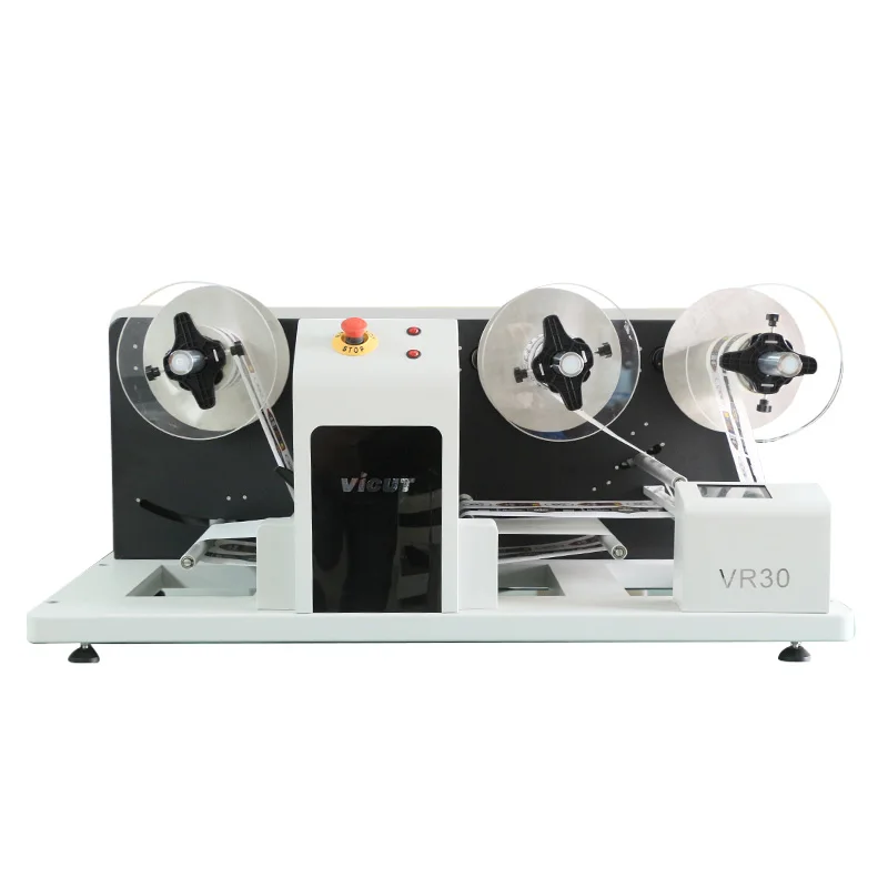 VICUT VR30 automatic digital roll to roll label die cutter rotary label cutter for label and sticker processing