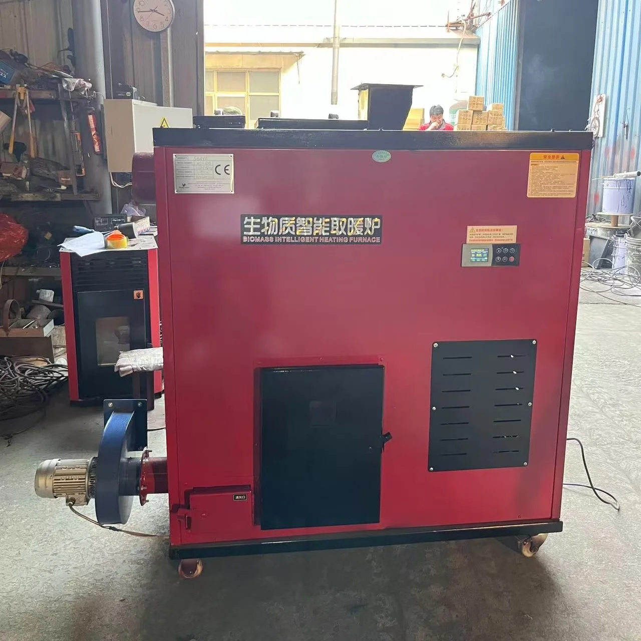 China supplier 22Kw energy saving rapid heating wood pellet heating boiler wood boiler heating