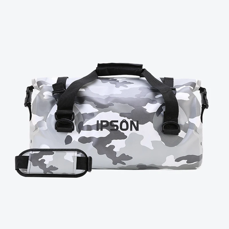 
IPSON 500D PVC Outdoor Waterproof Duffel Bag/Camouflage bag 