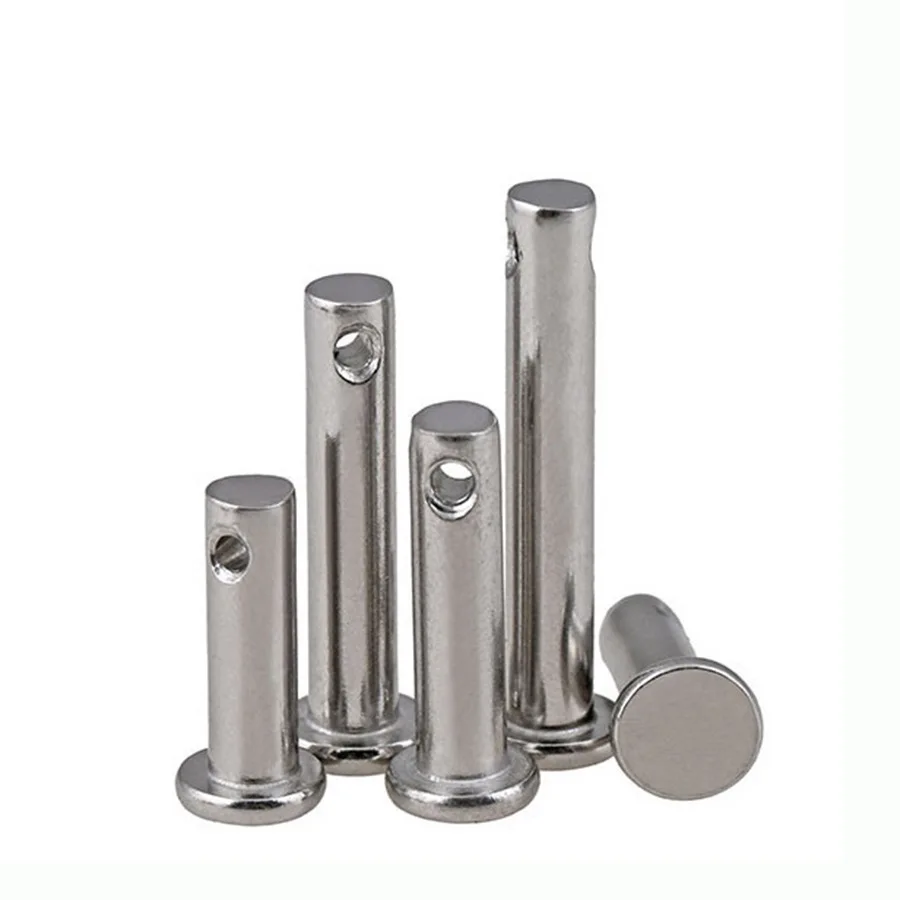 Fastener Cnc Stainless Steel Support Dowel Indexing Plungers Spring Loaded Internal Thread Cylindrical Pin