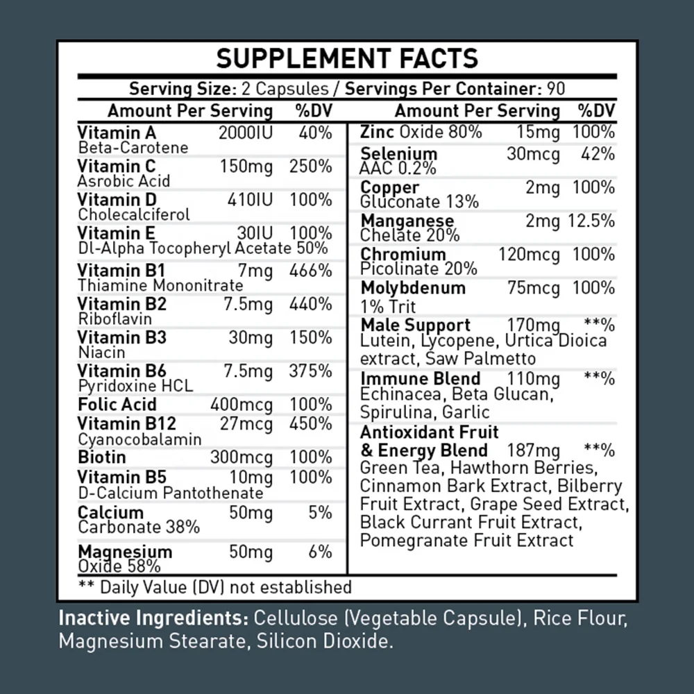 Все натуральные травяные добавки, мужские мультивитамины, энергетические капсулы