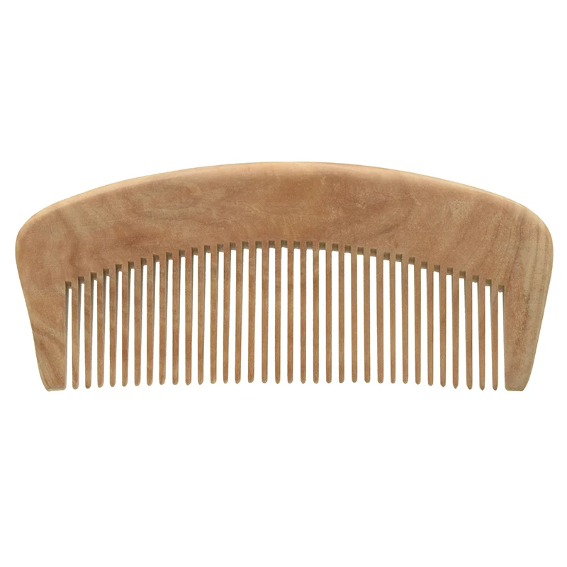 
Natural Wood Chinese Traditional Comb for Home Travel Wooden Beard Mustache Hair 