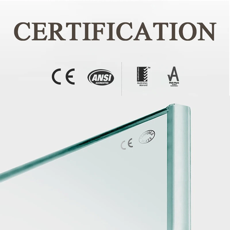 High Quality Hotel Villa Frameless Clear Tempered Sliding Glass Shower Door Shower Enclosure