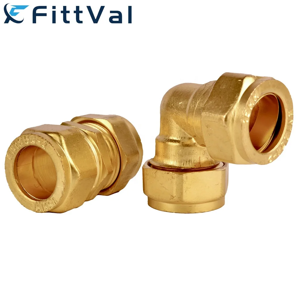 Best Sell Adapter Coupler Thread Compression Brass Fitting Clamp Pipe Fittings for Plumbing