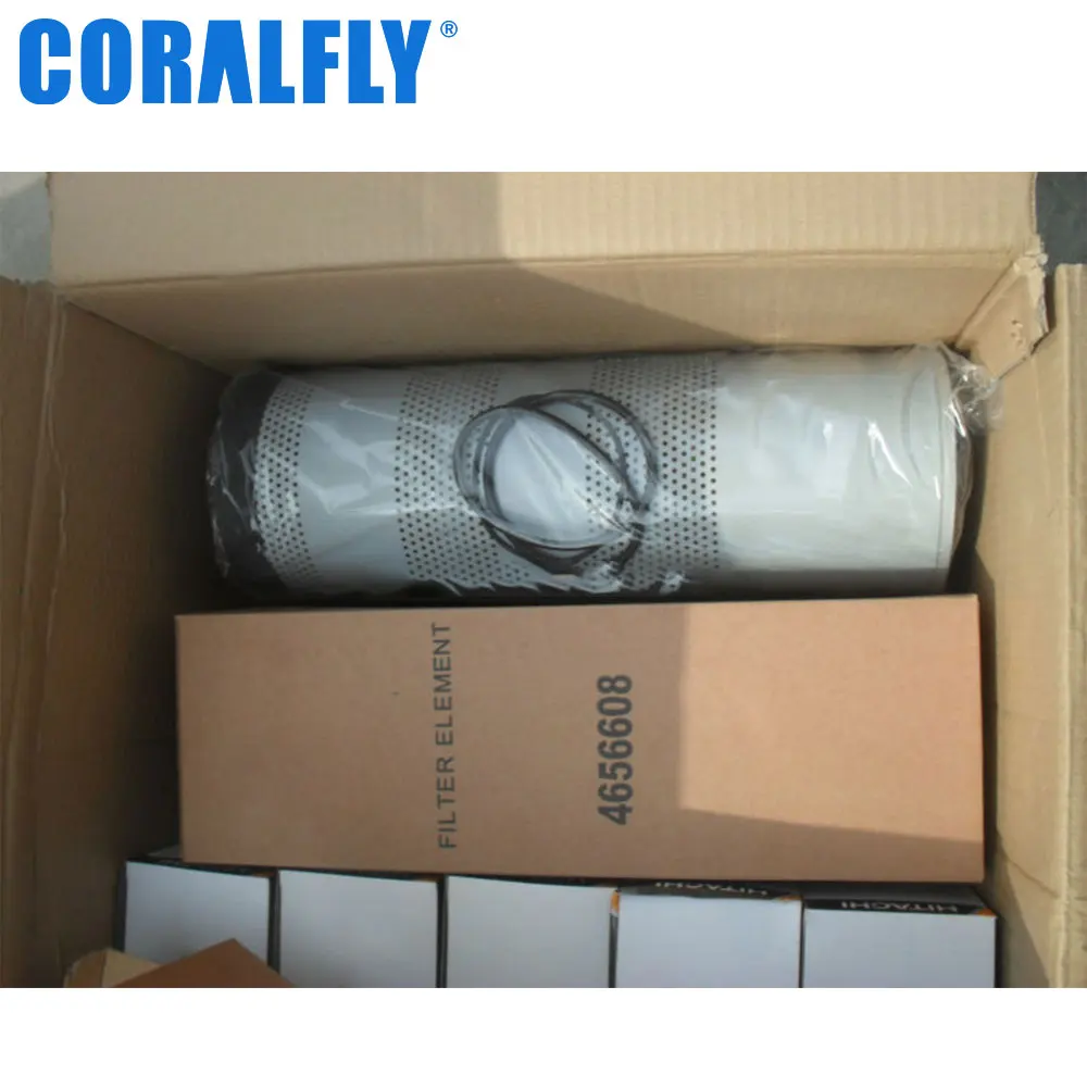 Excavator Parts Hydraulic Oil Filter 4656608 For Hitachi Filters