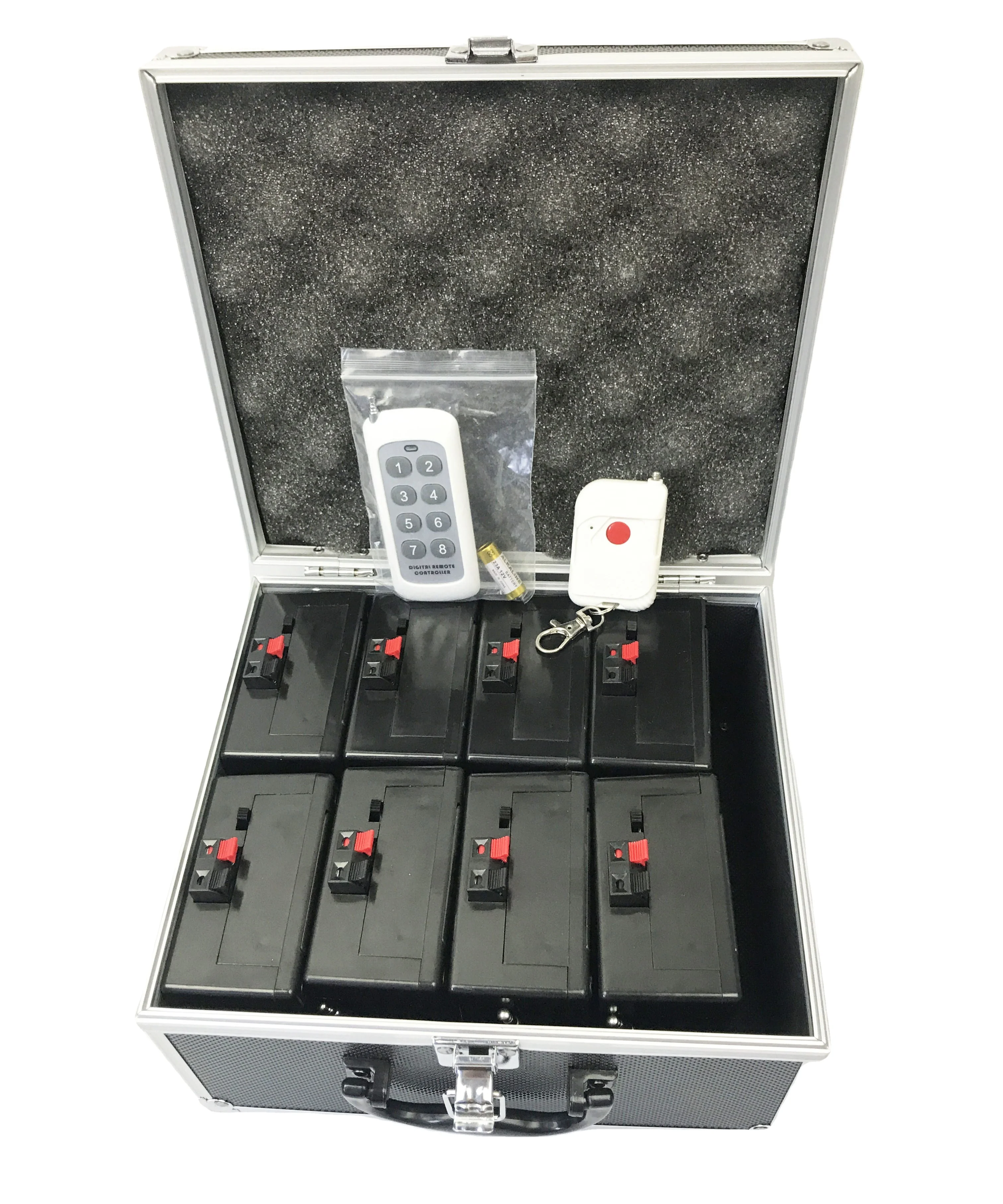 12 receivers ice fountain fireworks ignition system cold fountain stage pyrotechnic firing system for wedding party show