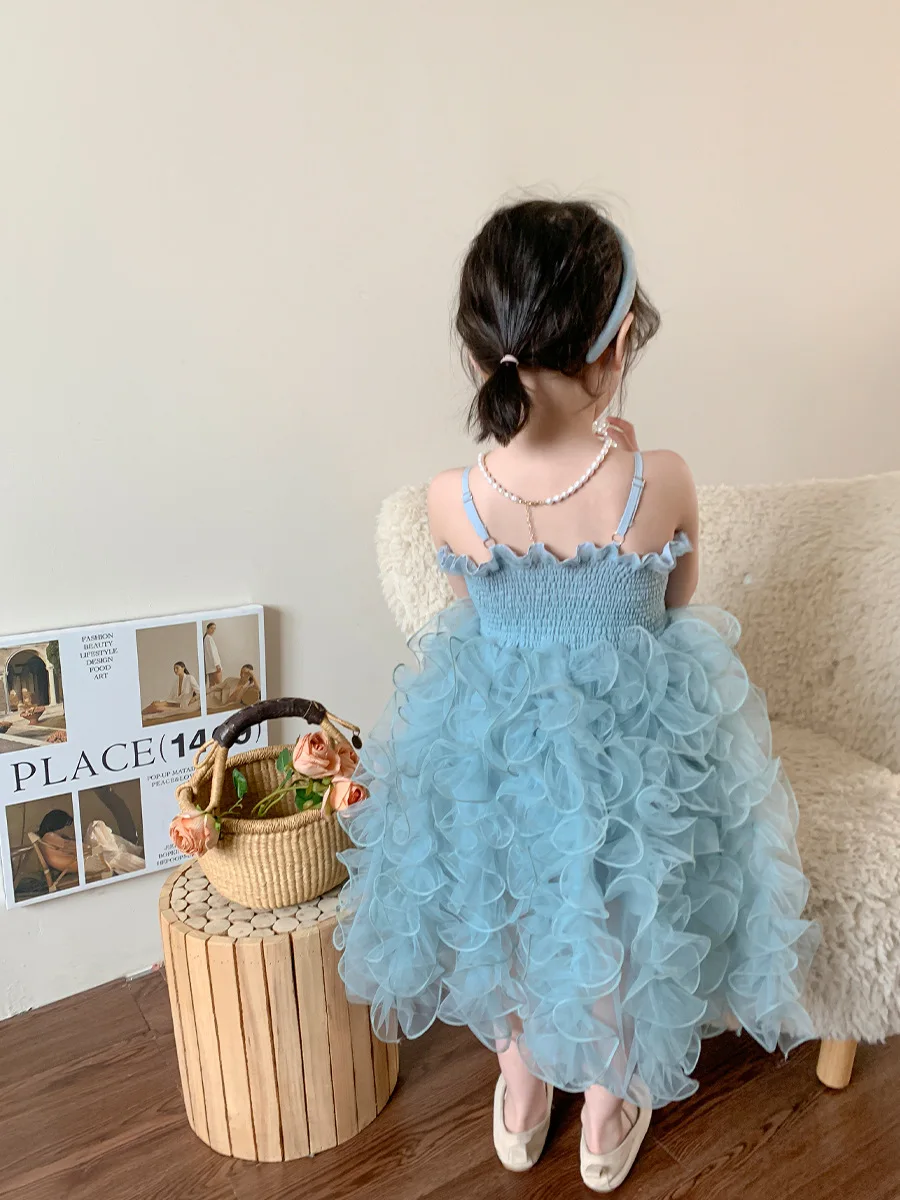 Lovely Tutu Layers Girls Clothing  11 to 12 Baby Fashion 3 Year Old Girl Dress for Wedding Parti Dress for Girl