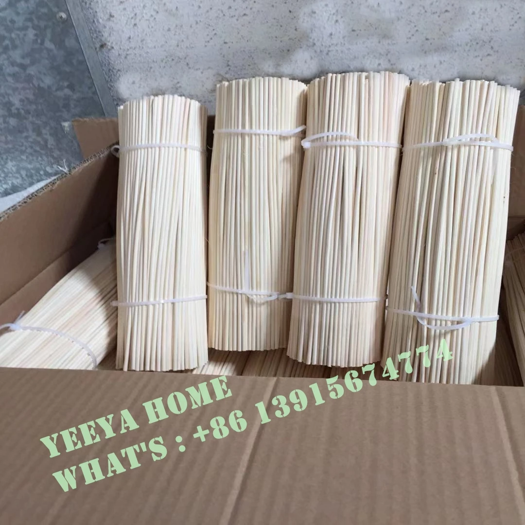 Difusor de mimbre Extra grueso para decoracion del hogar palo de repuesto de 3mm 20-100 piezas hecho a mano para aromaterapia