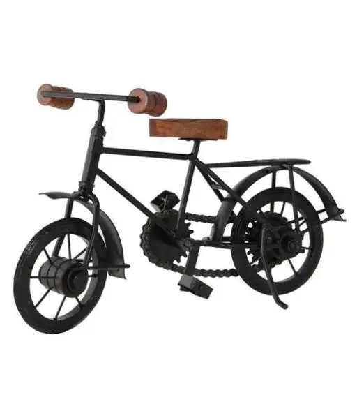 Metal craft vintage home decor miniature wrought iron wire art bicycle best selling metal small bicycle for sale