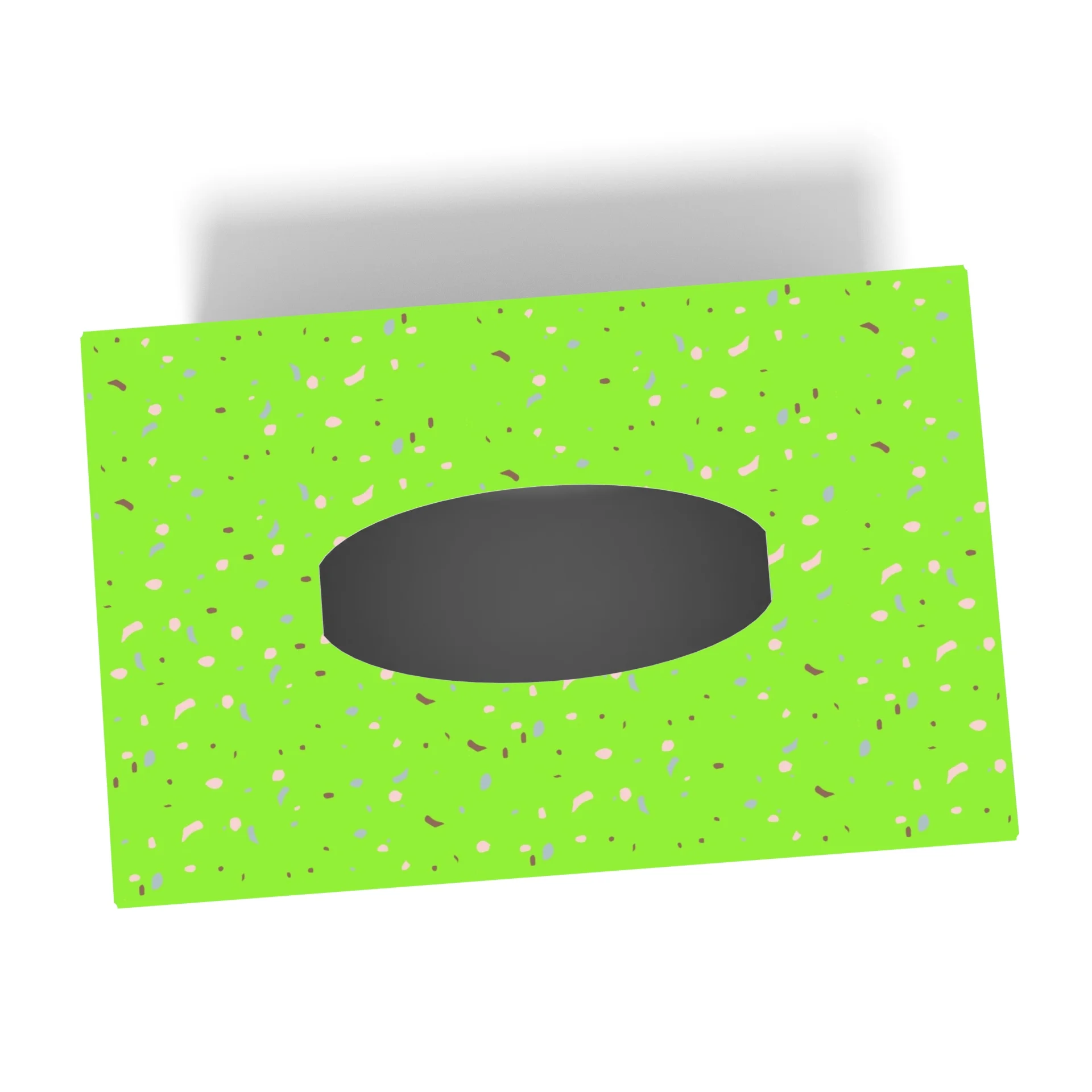 Профессиональный поставщик, бумажная упаковочная крышка, квадратная картонная коробка для салфеток для туалетной бумаги