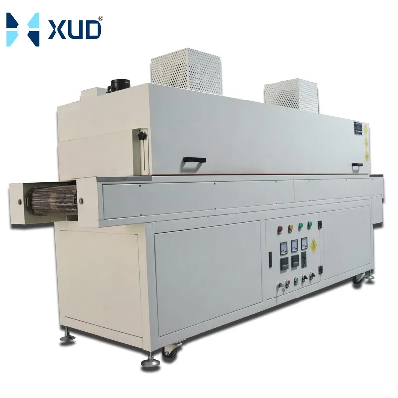 Hardware electronic rubber plastic components continuous drying industrial tunnel furnace/tunnel kiln