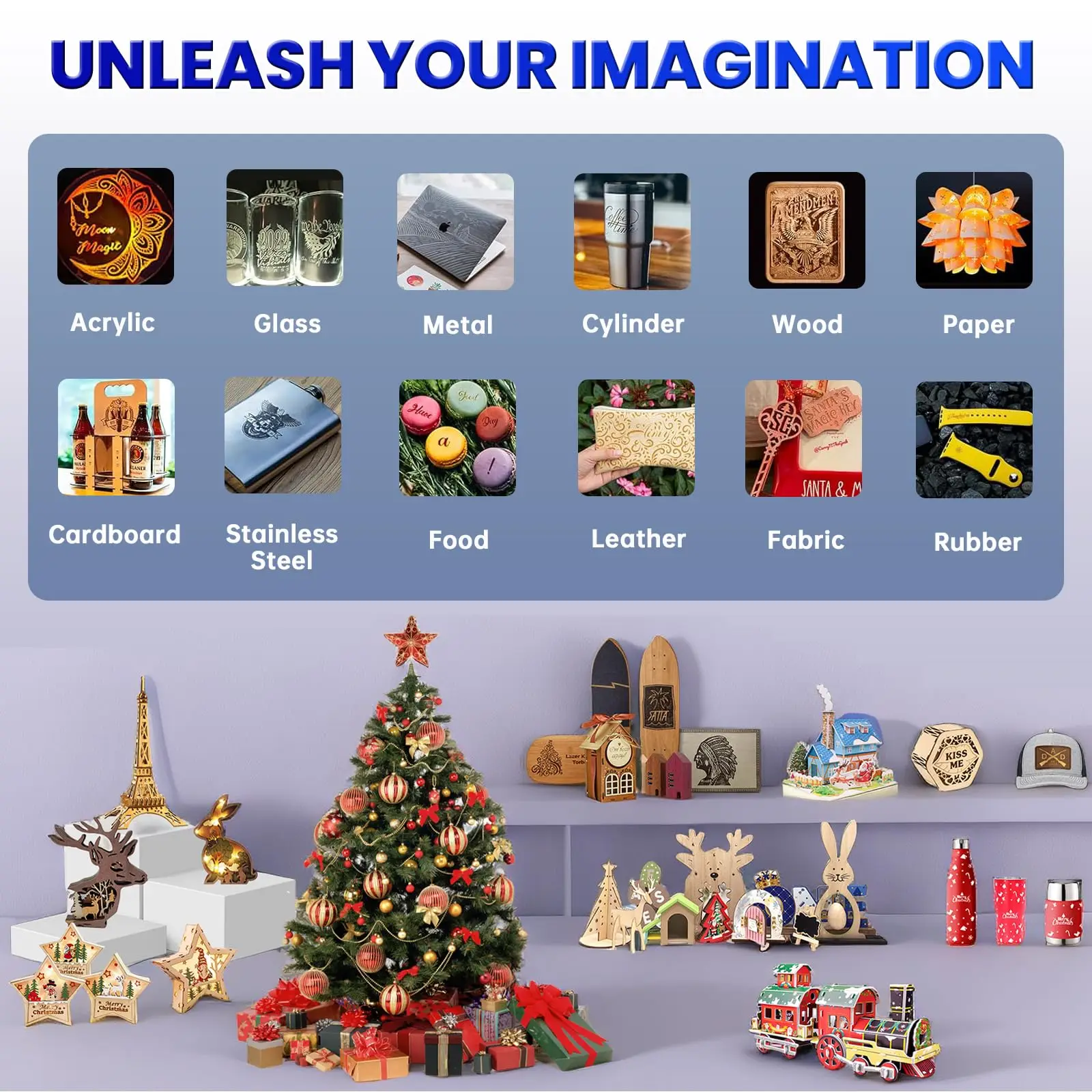 Unibody Frame Installation Free Class 4 24000mW Laser Cutter Engraver ATOMSTACK A24 Pro X24 Engraving Machine for Professionals
