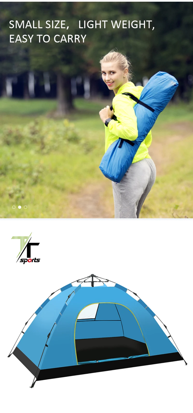 TTSPORTS Factory Customized Tent And Friends Living Resort Tent Traveling Camping Big Family Outdoor Tent