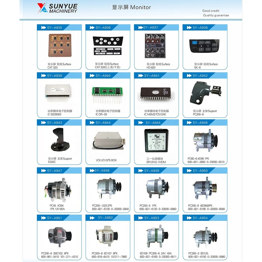 24V 65A 6BT 6BT5.9 генератор переменного тока для экскаватора Hyundai R220-5 R210 R215 R305-7 R455-7 21EA-00040 21EA00040