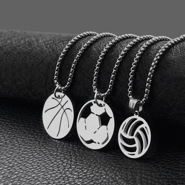 Мужское колье из нержавеющей стали