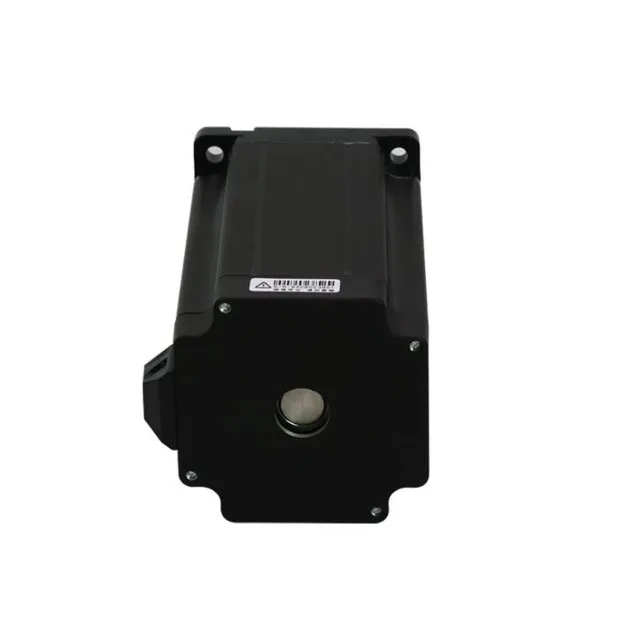 Hot Sales CE ROHS 6A 12N.m 2 phase 86mm nema34 single shaft dc hybrid DC stepper step motor and driver kit for laser machine