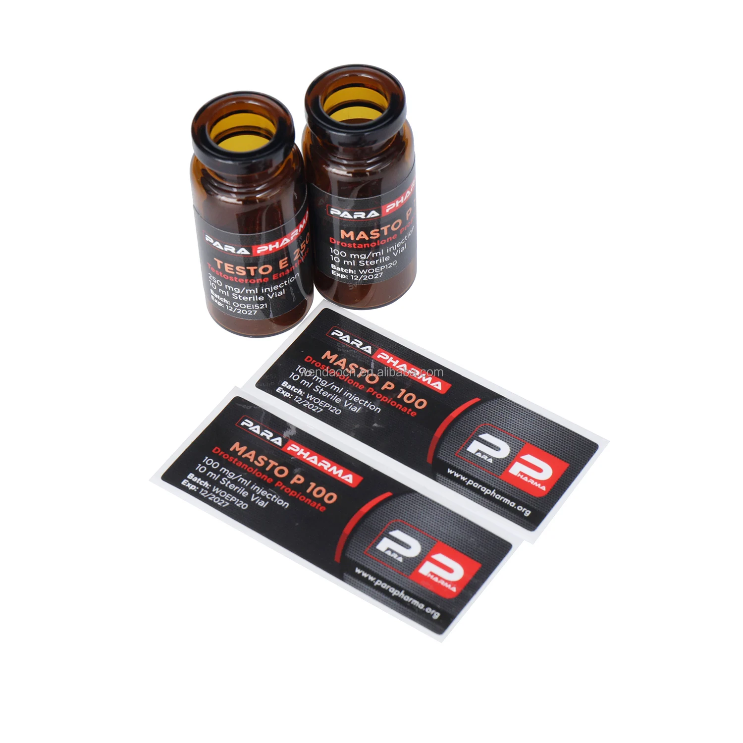 pharmaceutical injection 2ml 10ml vial labels