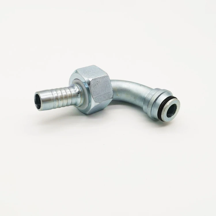 90 Degree Metric Female 24 degree cone o-ring L.T. Alternative EATON  20491 Series Hydraulic Hose Fitting