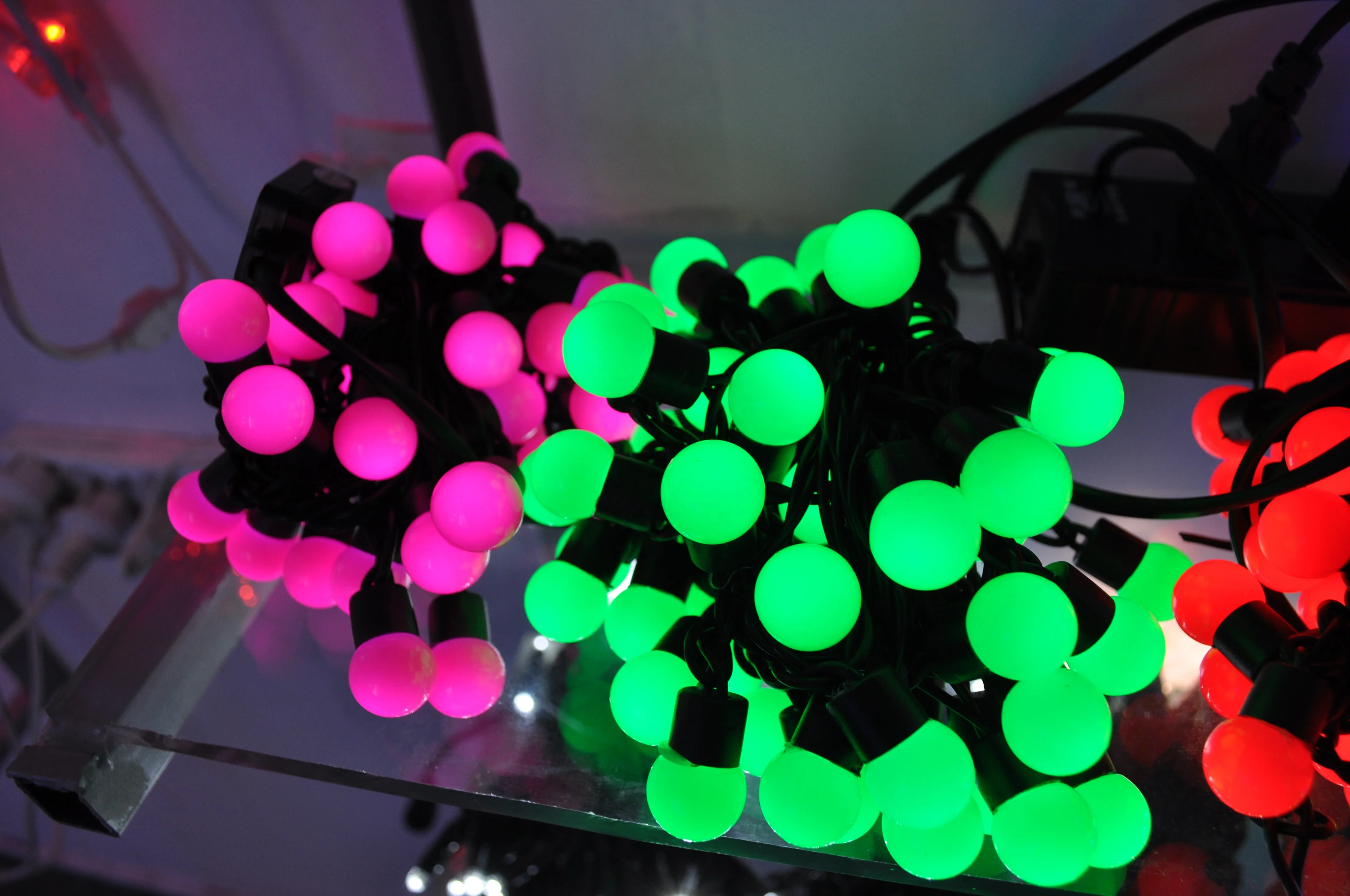 luces navidenas guirnaldas  Christmas Wedding Home Party Decorative New Year LED String  ball Lights Flash  Fairy Garland light