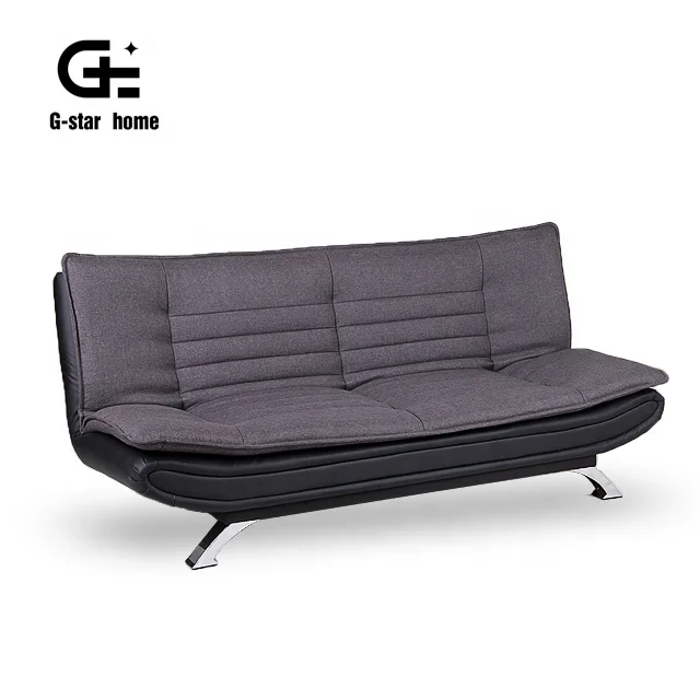 Best seller cheap sofa bed futon folding factory price furniture creative fabric match sofa bed folding