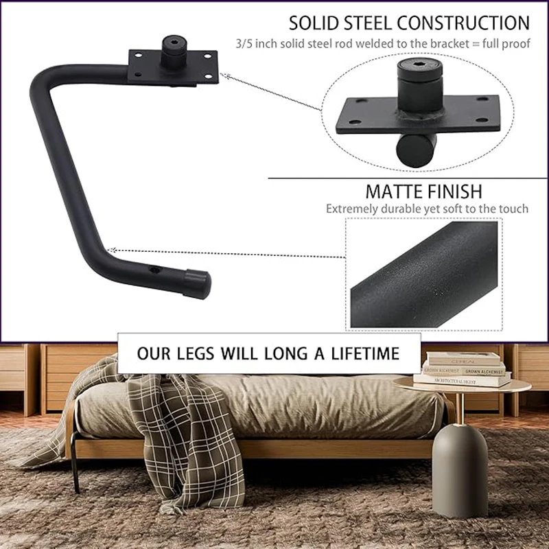 Hot Sale Invisible Frames Hardware Hidden Gas Piston DIY for Desk Folding Wall Basic Murphy Bed With Spring Mechanism Kits