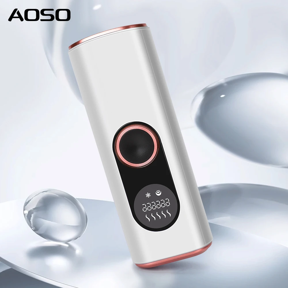 2024 New Design Home Use Portable Painless Skin Rejuvenation Ice Cooling Ipl Hair Removal Device
