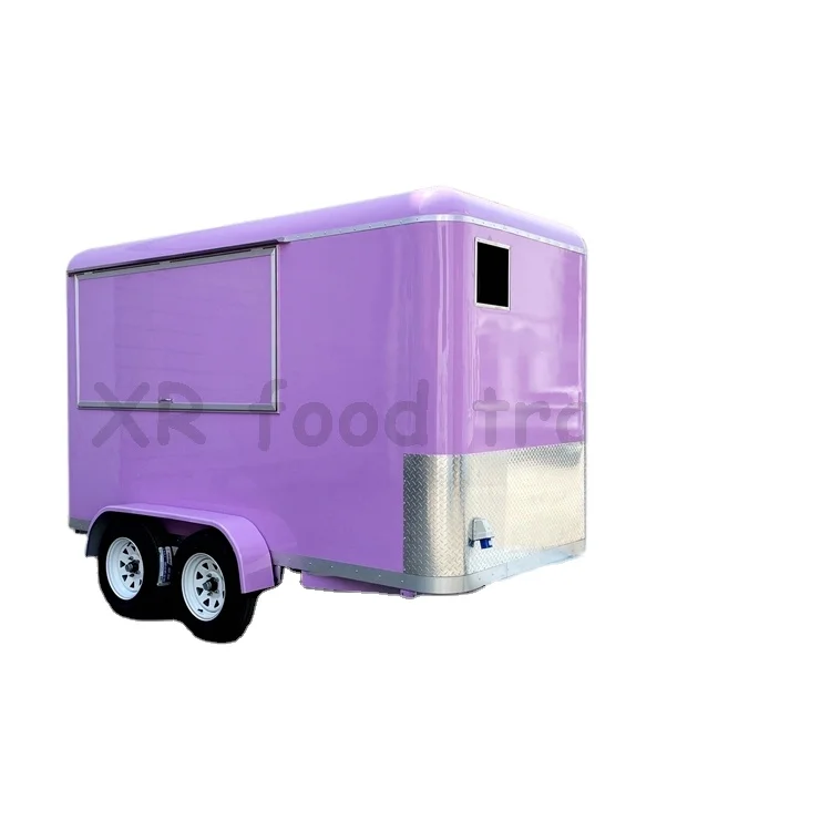 Hot and Popular Fully Equipped Concession Coffee Cart Trailer Sale Tricycle Restaurant Mobile Fruit Carts Restaurant Equipment