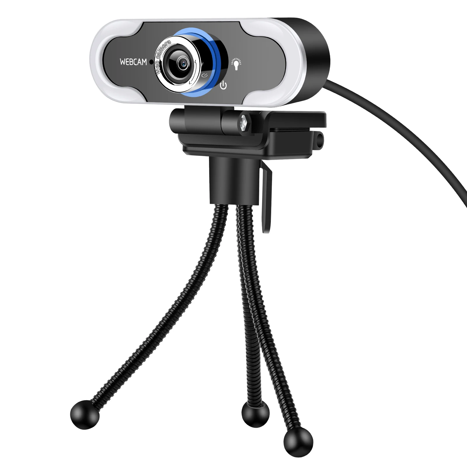 Веб-камера для ноутбука настольного компьютера веб-камера 2k 4k 1080p ПК 720 с легким защитным