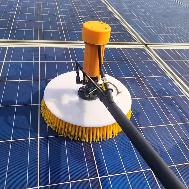 Factory Price PV Panel Rotating Brush Water Cleaning Dry Cleaning Solar Cleaning Brush