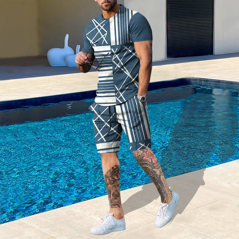 Chinjane Customization Prints Brand Logo Jogger Sweatsuits Custom Short Set Sports Tracksuits Jogging Suits For Men