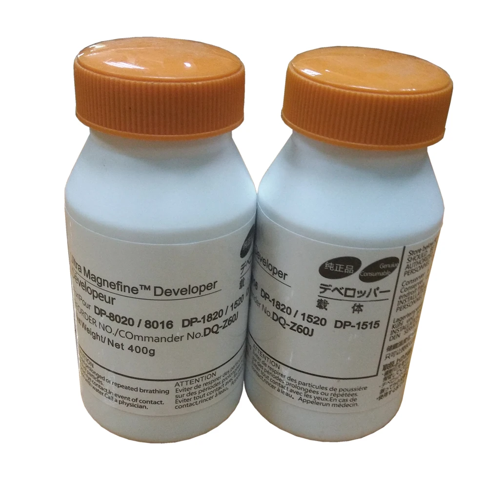 DQ-Z60J developer for DP1820 DP1520 DP1515 DP8016 DP8020 400g per bottle black developer powder