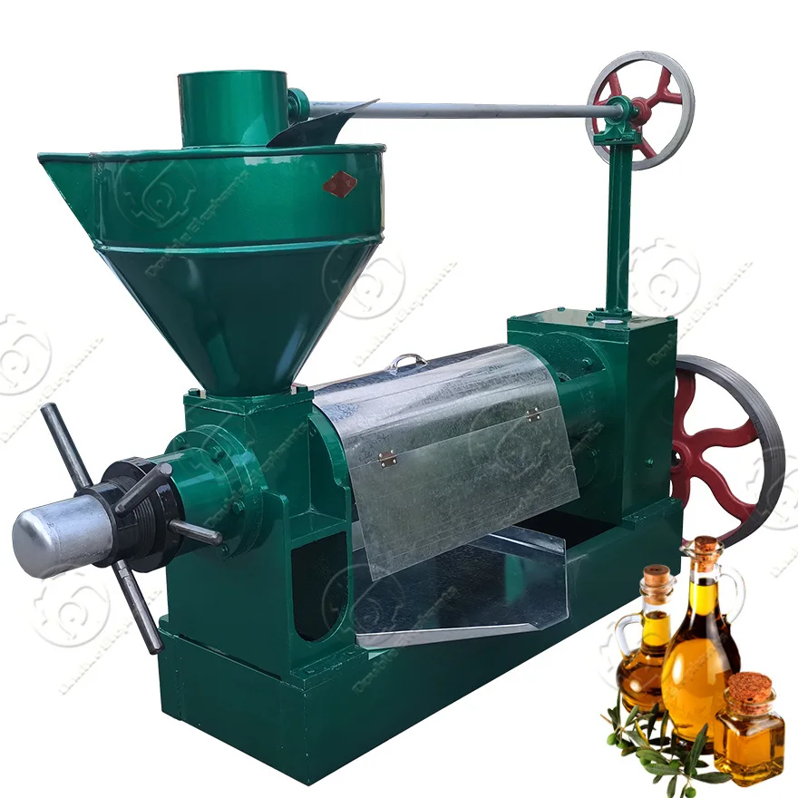 6YL130 Peanut oil expeller Canola industrial automatic oil press machine