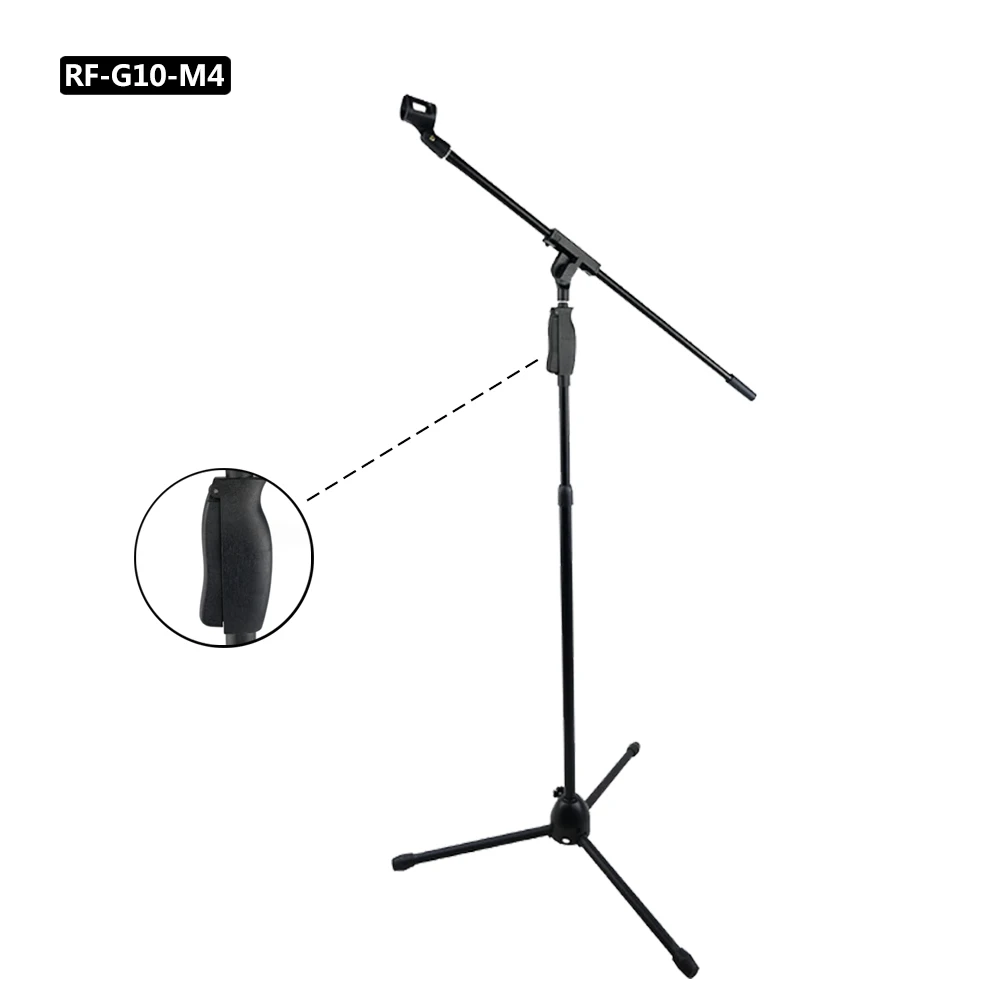 Metal high quality adjustable  mic stand microphone stand