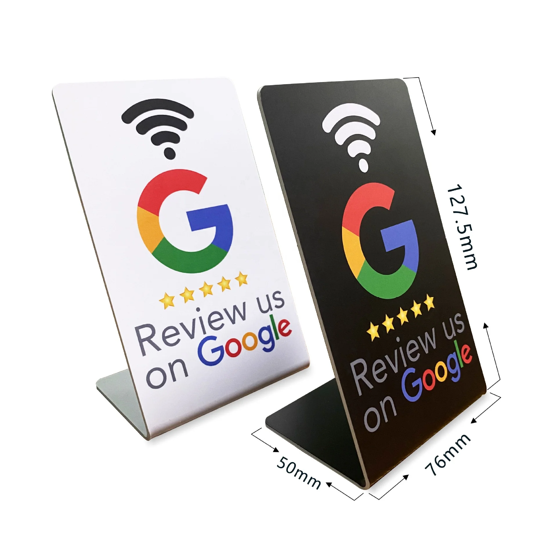 Пользовательские INTAG 213 NTAG 215 чип ПВХ NFC обзор карты нас на Google стенд