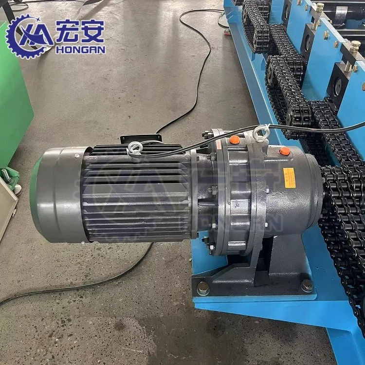 Automatic c Profile Steel Roll Forming Machine For Making Steel C Z Purlin Channel